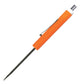 Custom Pocket Flathead Screwdrivers With Clip & Magnetic Top