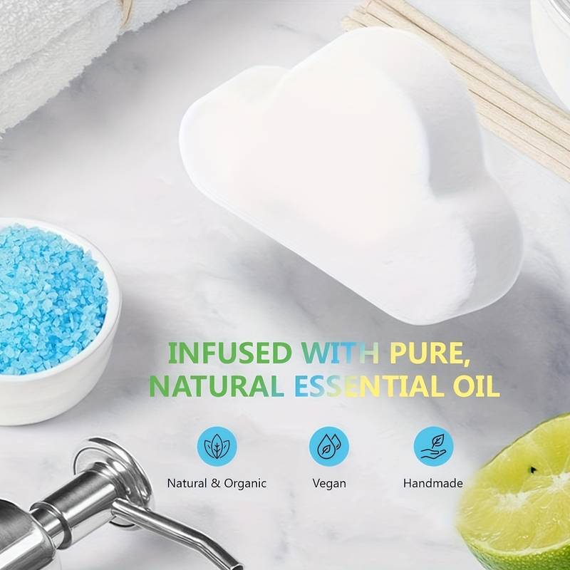 Custom Logo Rainbow Cloud Bath Bombs Natural Bath Bombs, Bubble Bath Moisturizes Dry Skins