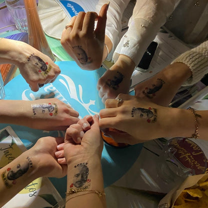 Custom Logo Temporary Tattoos, Personalized Temporary Tattoos