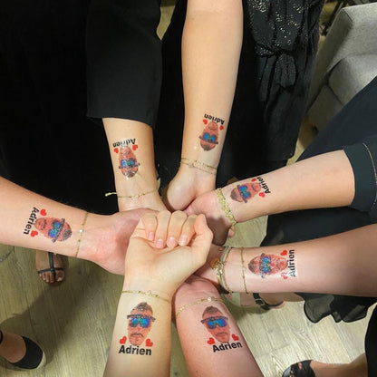 Custom Logo Temporary Tattoos, Personalized Temporary Tattoos