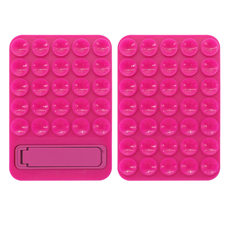 Custom Logo Silicone Suction Cup Phone Stand – Portable Folding Phone Holder
