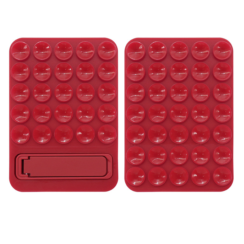 Custom Logo Silicone Suction Cup Phone Stand – Portable Folding Phone Holder