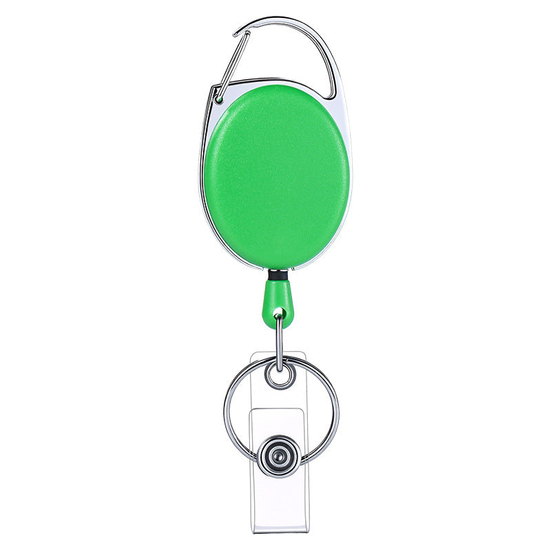 Custom Logo Retractable Badge Reel – Personalized ID Holder Keychain