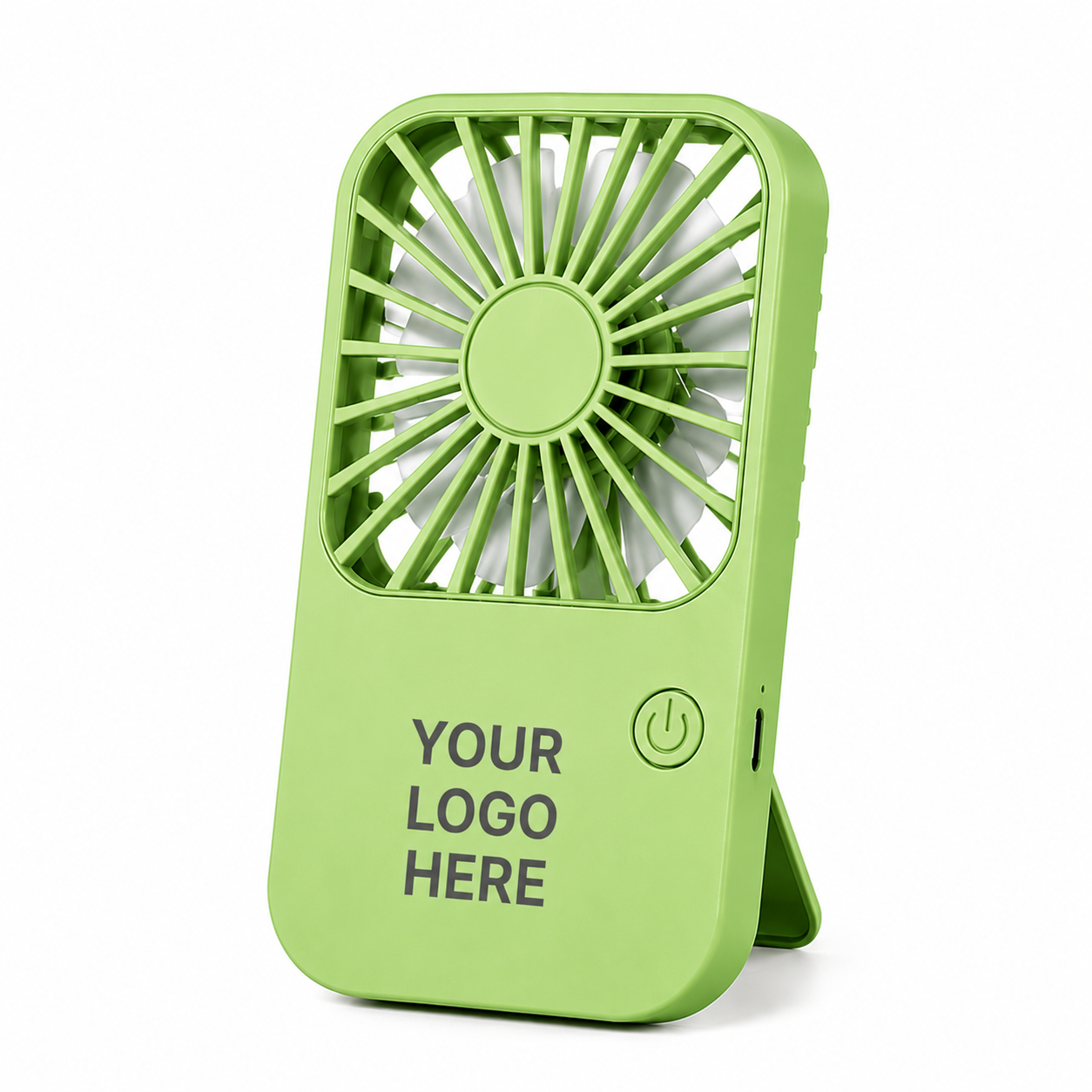 Custom Logo Rechargeable Handheld & Desktop Mini Fan