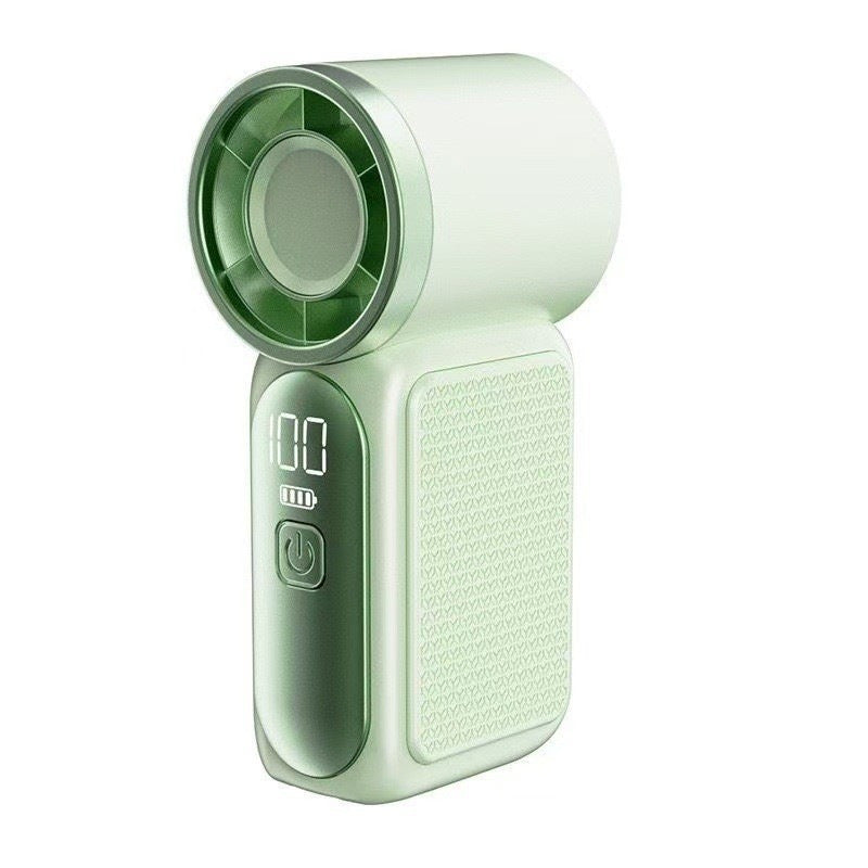 Custom Logo Portable Mini Turbo Fan with Digital Display