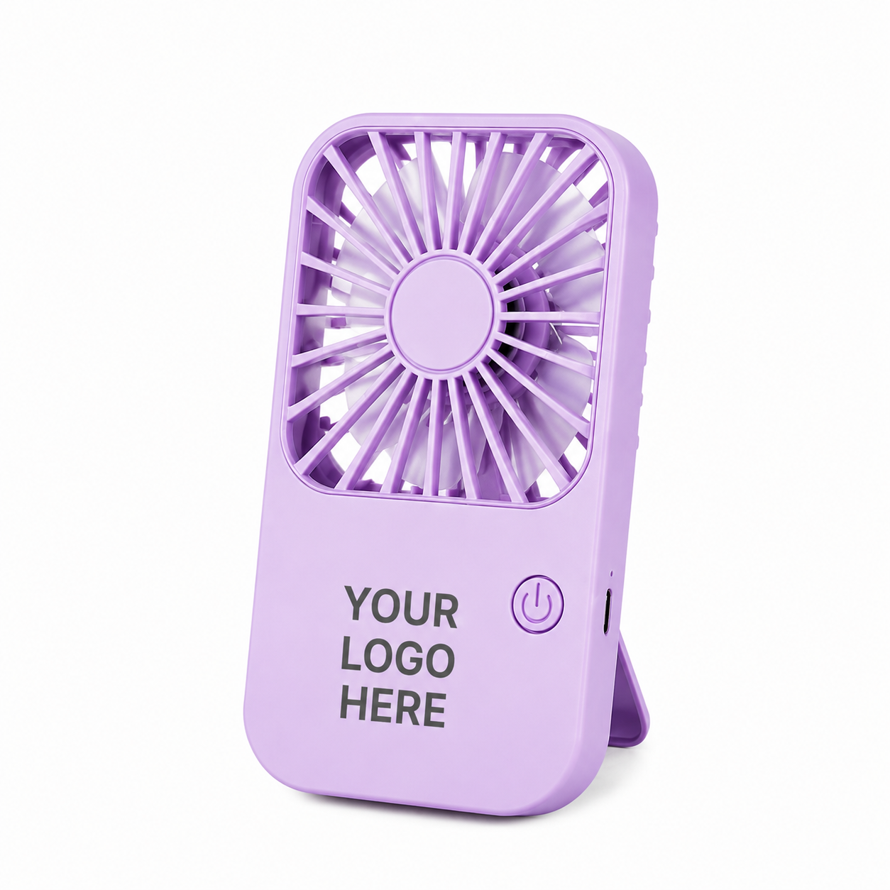 Custom Logo Rechargeable Handheld & Desktop Mini Fan