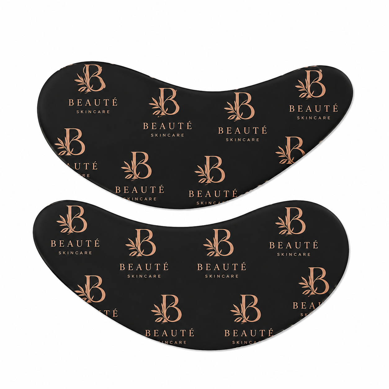 Custom Logo Reusable Silicone Eye Patches, Personalized Under Eye Patches