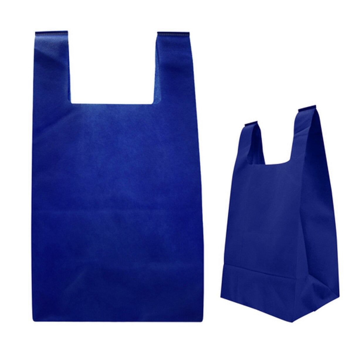 Custom Printed Reusable T-Shirt Style Non-Woven Tote Bags