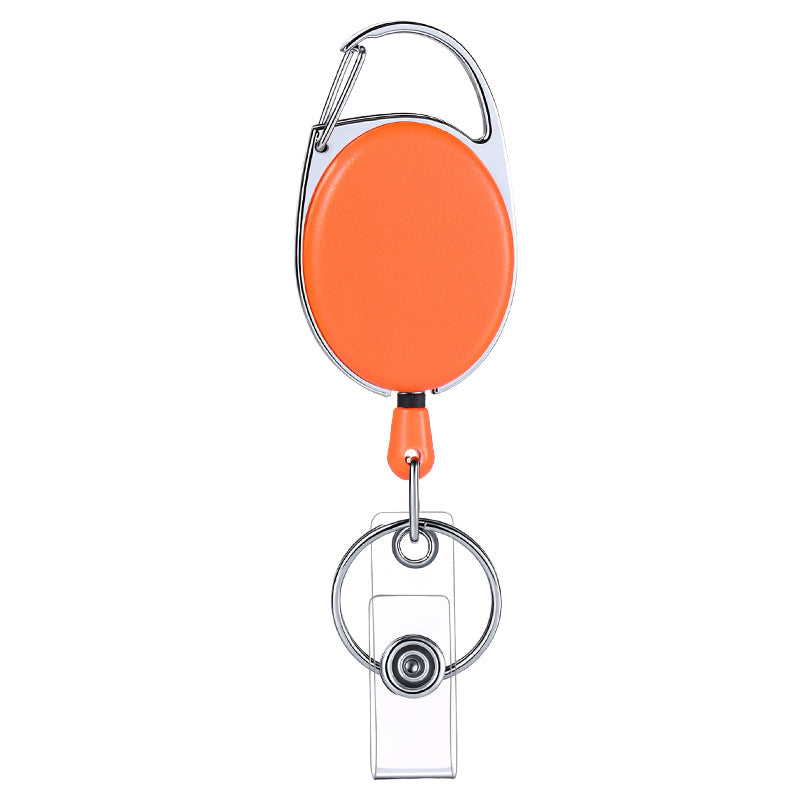 Custom Logo Retractable Badge Reel – Personalized ID Holder Keychain