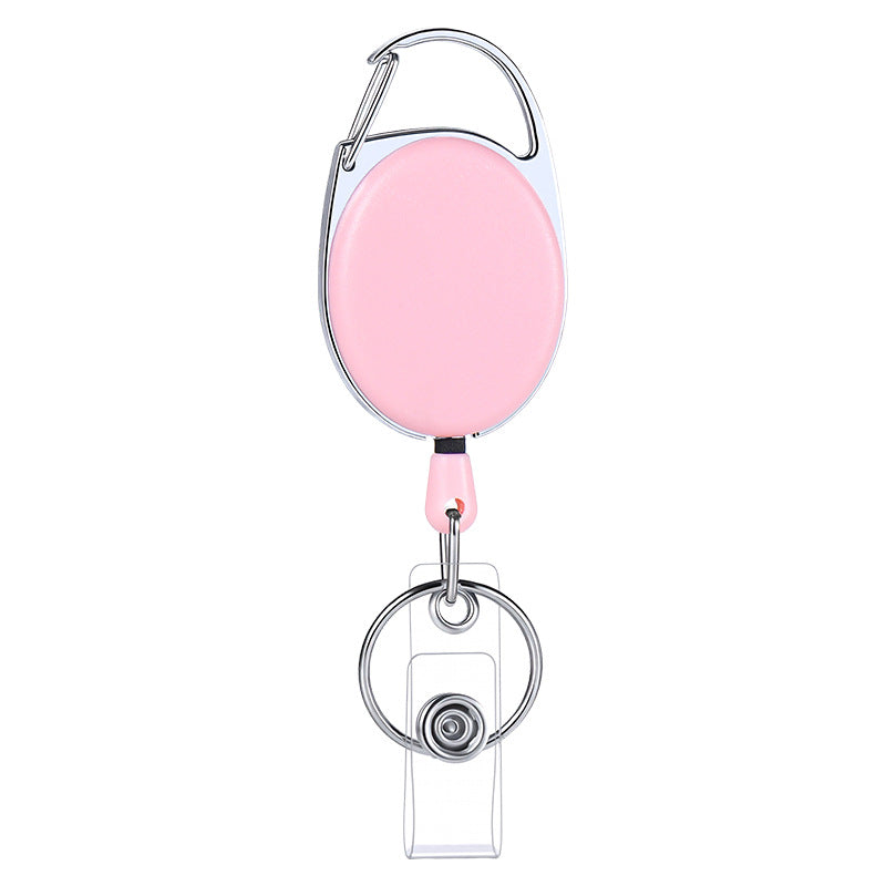 Custom Logo Retractable Badge Reel – Personalized ID Holder Keychain