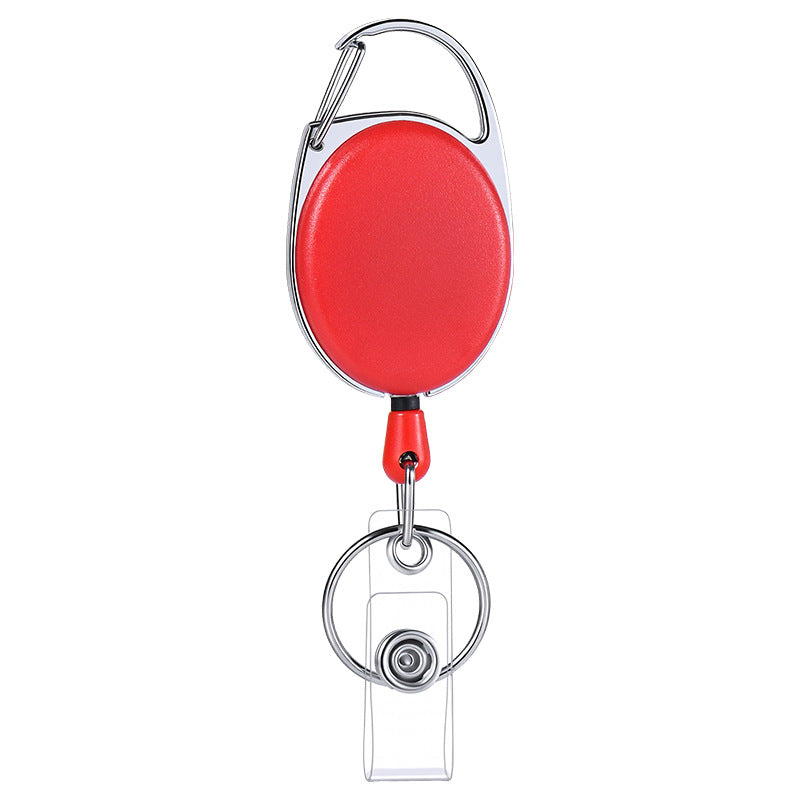 Custom Logo Retractable Badge Reel – Personalized ID Holder Keychain