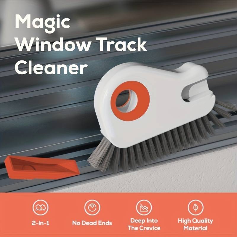 Custom Logo Universal Small Gap Sweeping Brush - Perfect For Door Tracks & Window Frames