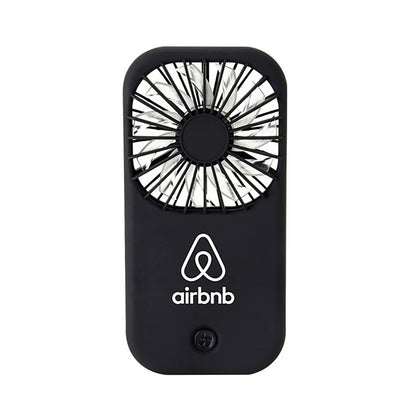 Custom Logo Rechargeable Mini Portable Fan Square