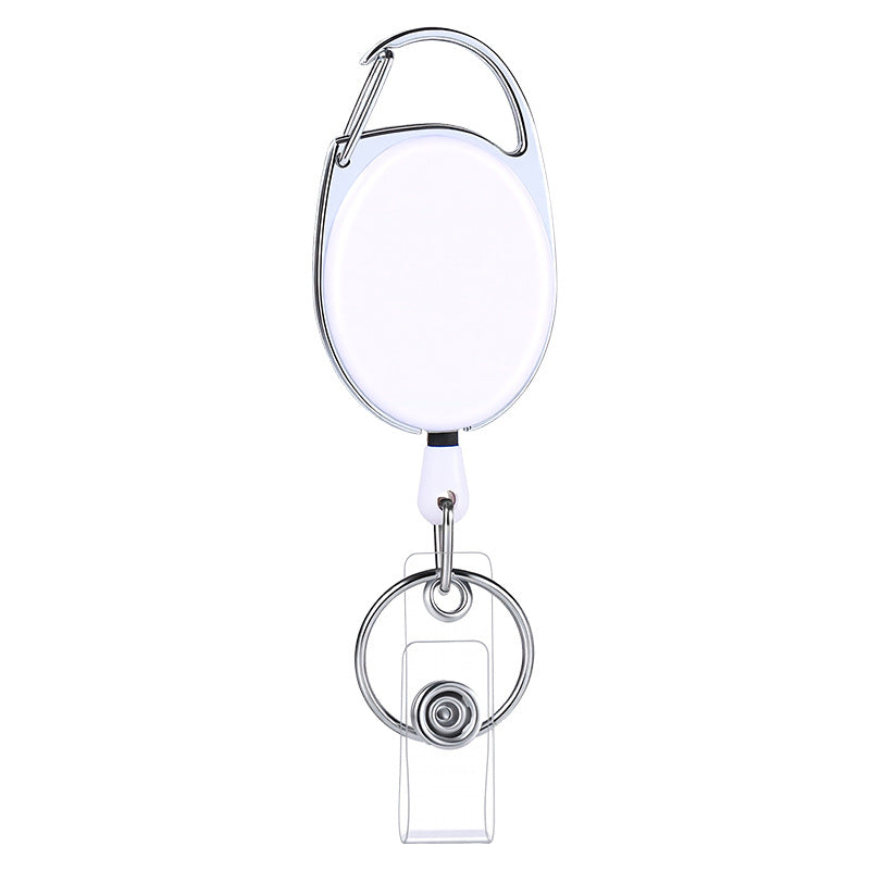 Custom Logo Retractable Badge Reel – Personalized ID Holder Keychain