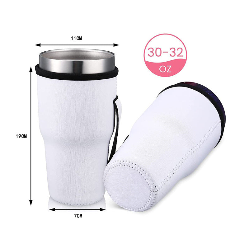 Custom Logo Neoprene Insulated Tumbler Sleeves for 30–32 oz Cups – Hot & Cold Beverage Holder