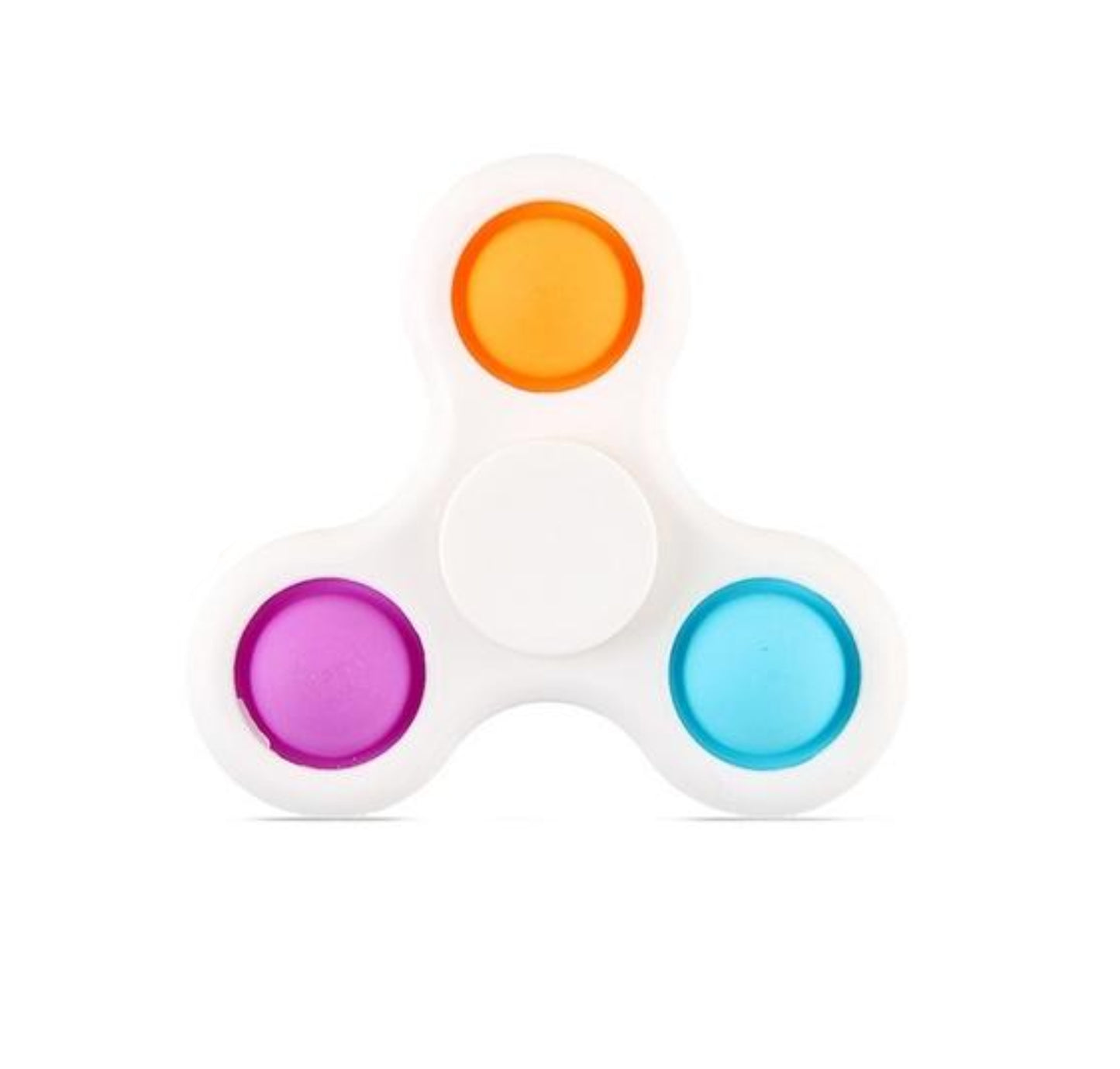 Logo Pop Fidget Spinners, Printed Pop It Fidget Spinner Classic Style With Your Logo - HOT!