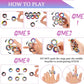 Wholesale Magnetic Rings Fidget Toy, Fidget Spinner Rings for Relief, Printed Finger Fidget Toys - HOT!
