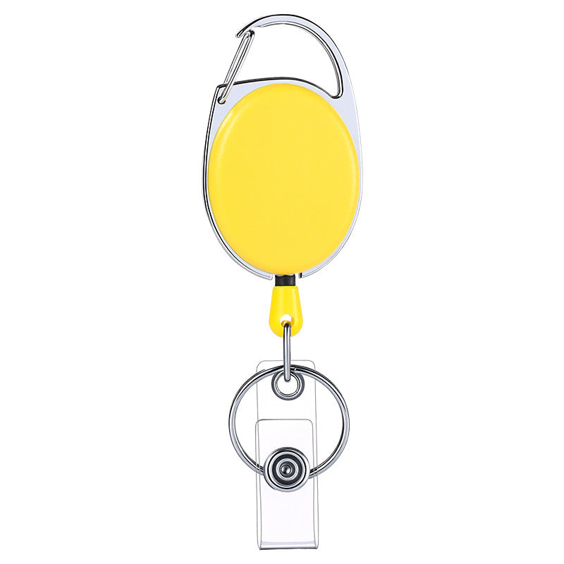 Custom Logo Retractable Badge Reel – Personalized ID Holder Keychain