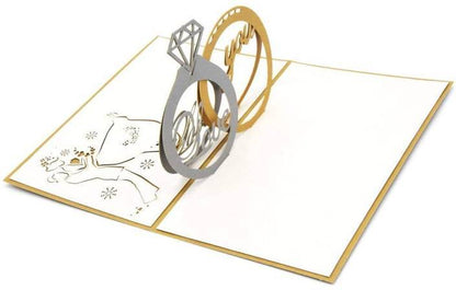 Promotional Custom 3D Pop Up Paper Greeting Cards For Multi Purpose Use