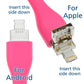 Custom Logo Mini Portable USB Fan with Duo Connector