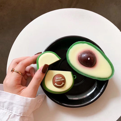 Wholesale Airpod Cover Avocado Smile Shape Case