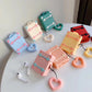 Wholesale Airpod Soft Cover Luggage Case With Heart Luggage Tag
