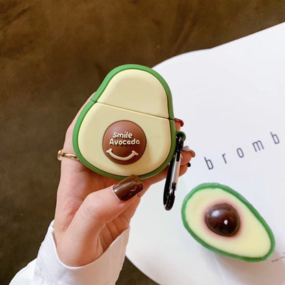Wholesale Airpod Cover Avocado Smile Shape Case