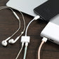 Bulk 2 in 1 Aux Headphone Jack Audio & Charge Cable Adapter