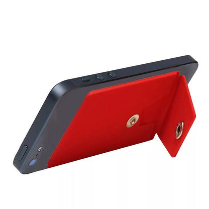 Promotional Custom Logo Adhesive Cell Phone Wallets With Botton