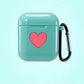 Wholesale Airpod Heart Printed Silicone Case