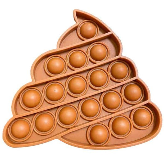 Bulk Creative Poop Apple Push Bubble Toys Fidget Toy