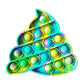 Bulk Creative Poop Apple Push Bubble Toys Fidget Toy