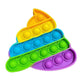 Bulk Creative Poop Apple Push Bubble Toys Fidget Toy