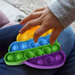 Bulk Creative Poop Apple Push Bubble Toys Fidget Toy