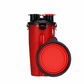 Promotional Custom Logo 2 In 1 Pet Travel Water And Food Bottle With Foldable Pet Bowl