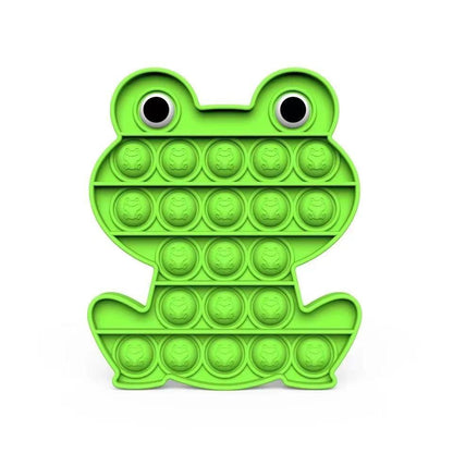Wholesale Lovely Green Frog  Pop It Fidget Bubble Toy For Kids Adults