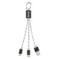 Custom Logo 3-in-1 Charging Buddy Carabiner