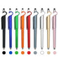 Custom Logo 3 in 1 Mobile Phone Holder Stand Pen Stylus Touch Screen Capactive Pen