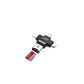 Bulk Card Readers 4 in 1 Type C, Micro USB, Micro SD,TF flash memory USB 3.0 stick, Mini Lightning connector