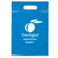 Custom Shopping Bags Logo Plastic Die Cut Handle Bags in All Colors