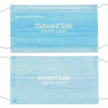 Bulk DIY Face Masks 3 Layer Medical Masks 5 In A Pack For Customize Yourself