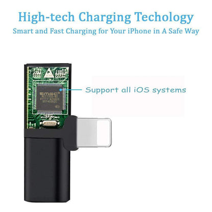 Wholesale Bulk Splitter Mini Earphone Connector Convertor 2 in 1 Accessories Cables Call Charge Music Wire Control