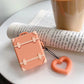Wholesale Airpod Soft Cover Luggage Case With Heart Luggage Tag
