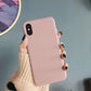 Bulk Solid Candy Color Shockproof Protective Phone Cases for All IPhone Models
