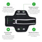Custom Logo Water Resistant Cell Phone Armband Case Running Holder for iPhone and Galaxy Models