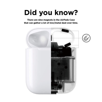 Bulk Metal Dust Guard Protective Case Shell Skin Dustproof Stickers For Apple Airpods