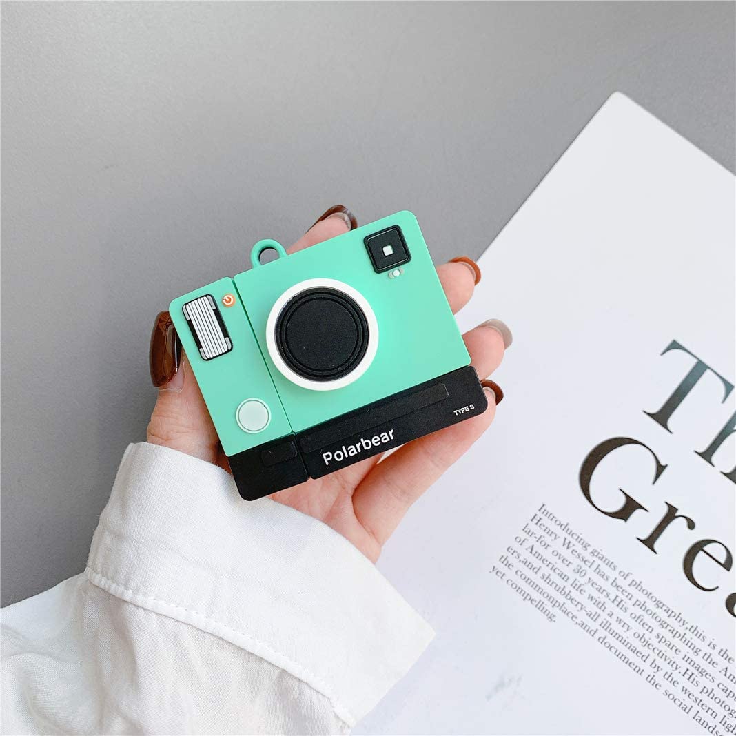 Bulk Airpod 1/2 Case Cover For Lupct Green Camera