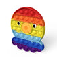 Wholesale Rainbow Octopus Pop It Bubble Fidget Toy For Kids Adults