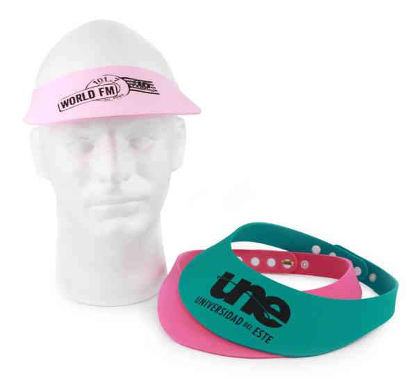 Custom Logo Foam Adjustable Visor Hats