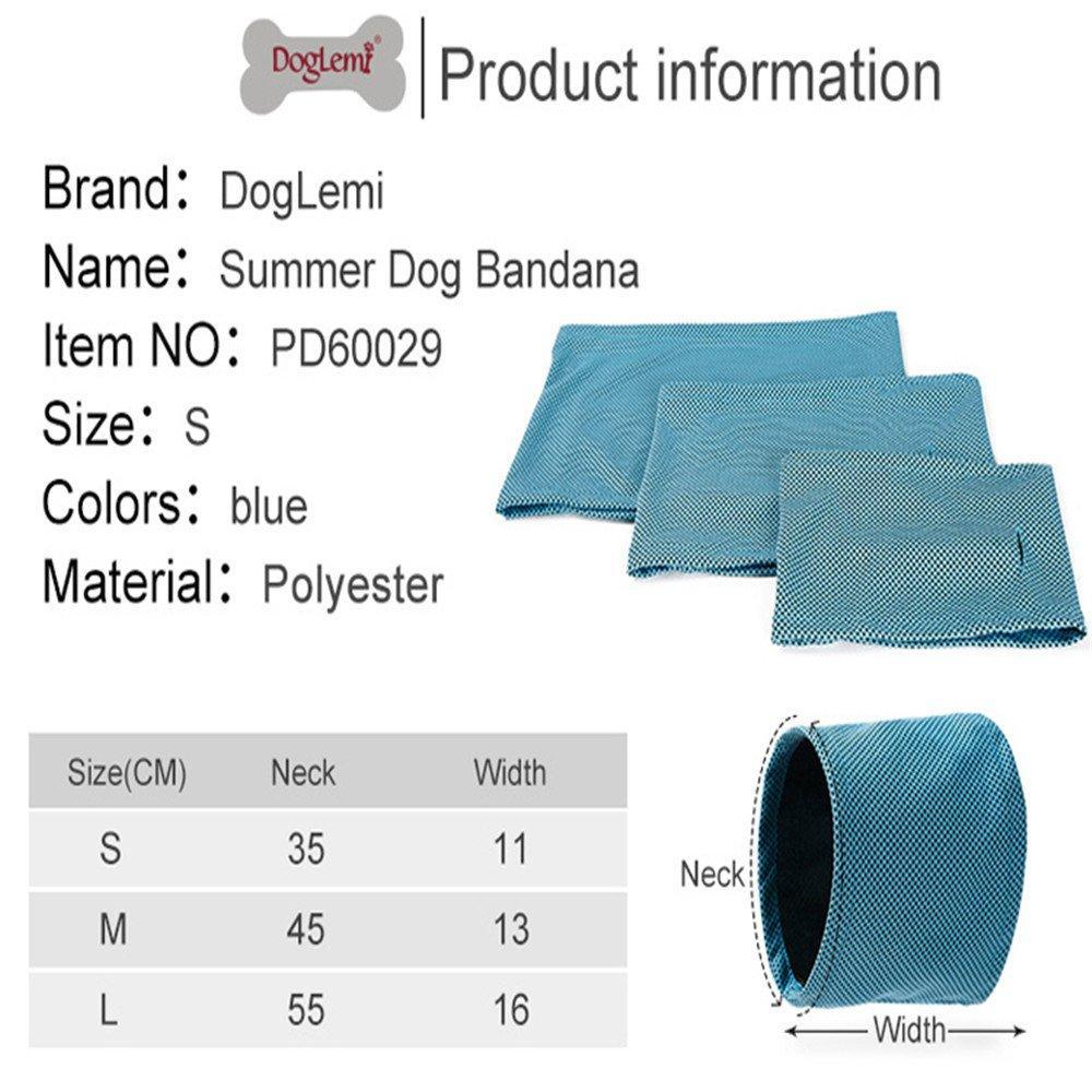Wholesale Instant Cooling Pet Bandana-Dog Scarf Summer Cooling Towel Wrap Dog Collar for Bulldog Puppy Cats etc